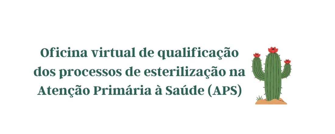 Oficina virtual de qualificação dos processos de esterilização na Atenção Primária à Saúde (APS) - RN