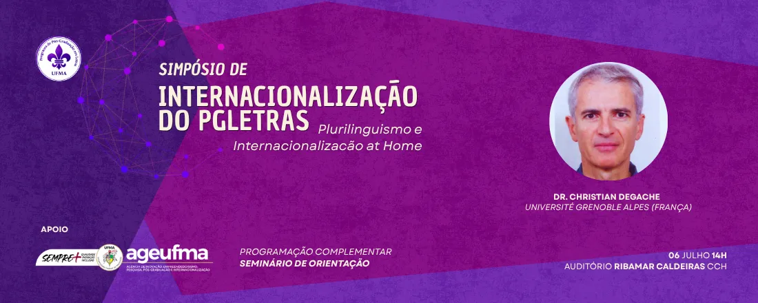 VI Simpósio de Internacionalização do PGLetras
