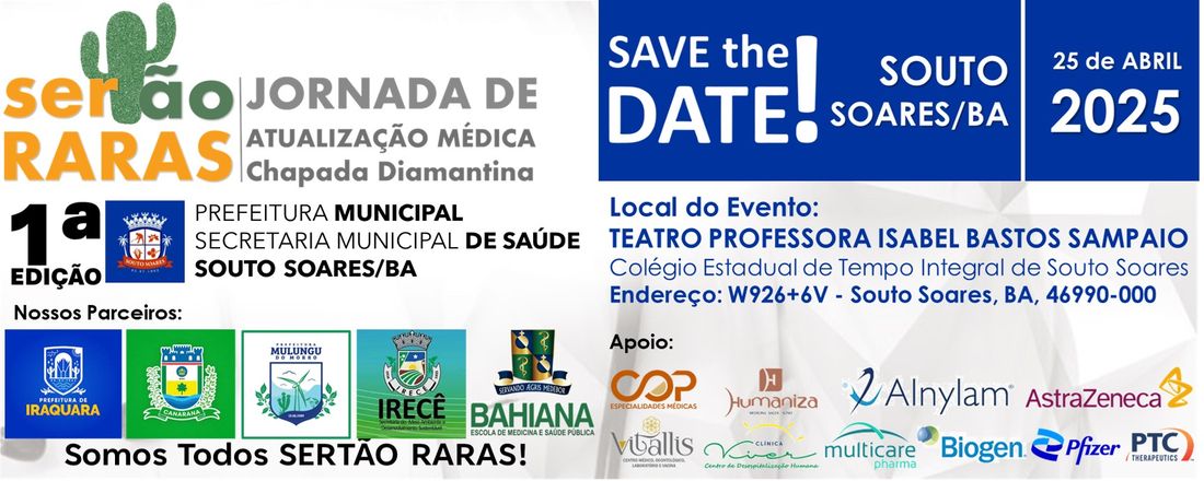 Jornada de Atualização Médica SERTÃO RARAS
