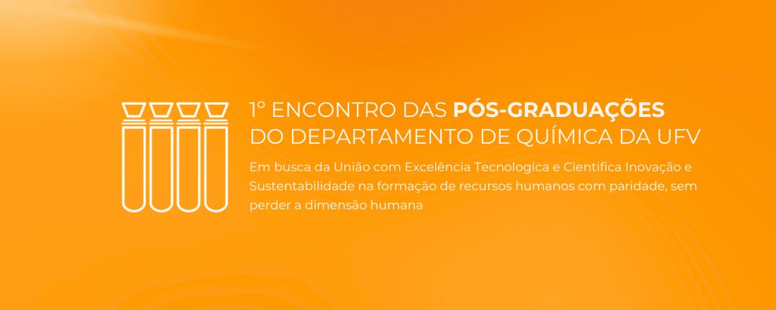 Encontro das Pós Graduações do Departamento de Química