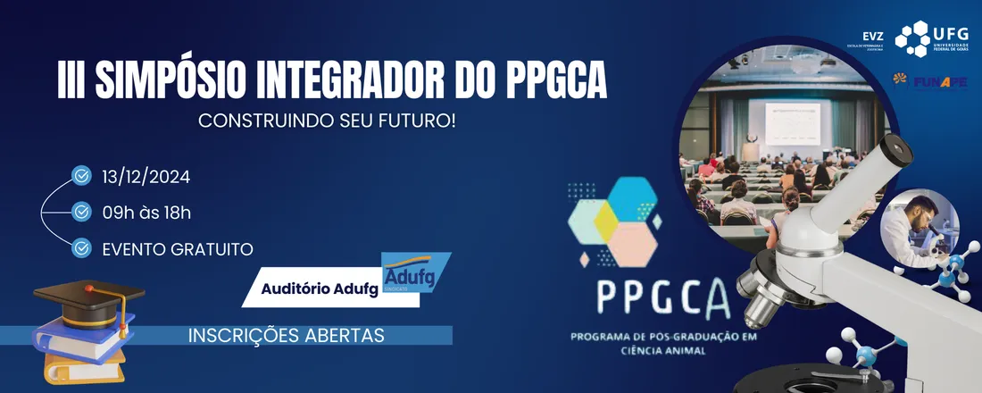 III Simpósio Integrador do PPGCA - UFG