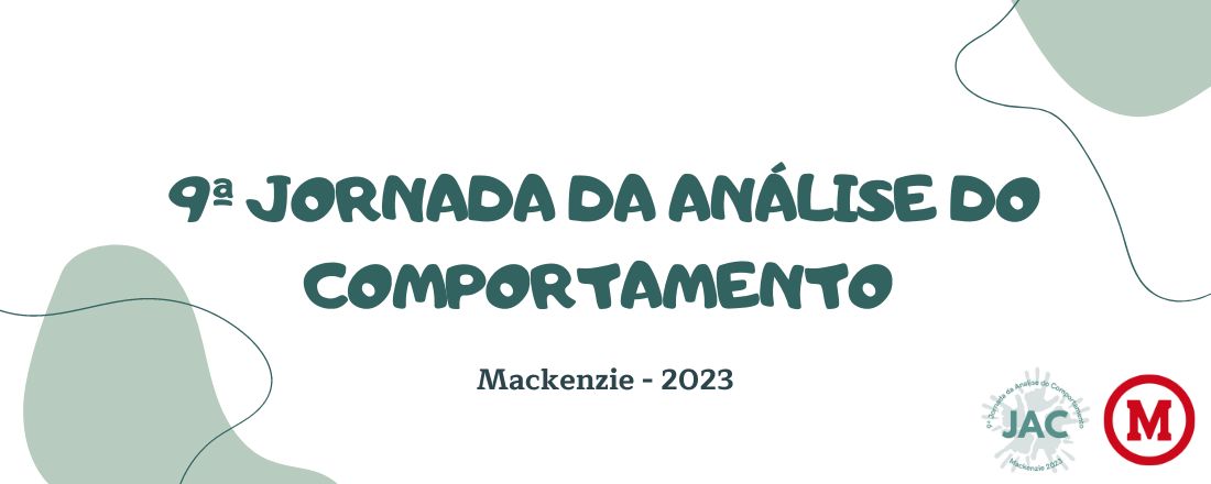 9ª Jornada da Análise do Comportamento Mackenzie