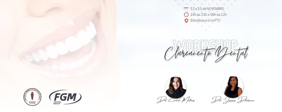 Workshop: Clareamento Dental