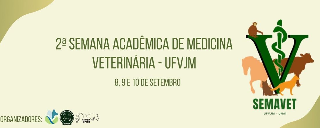 2ª Semana Acadêmica de Medicina Veterinária - UFVJM