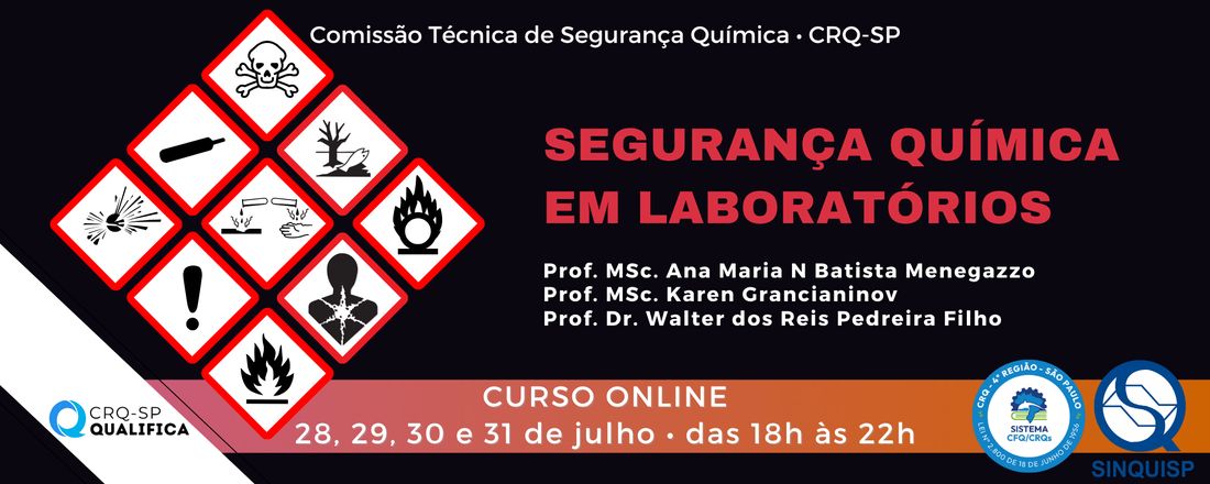 Curso Segurança Química em Laboratórios