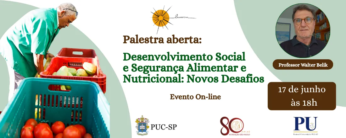 Desenvolvimento social e segurança alimentar: novos desafios