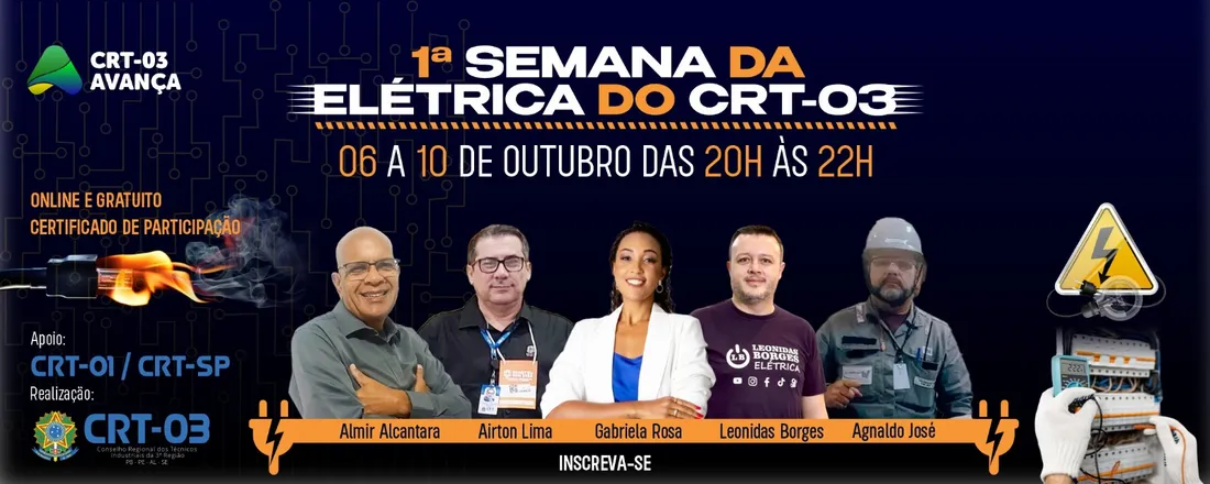 1ª SEMANA DA ELÉTRICA DO CRT-03