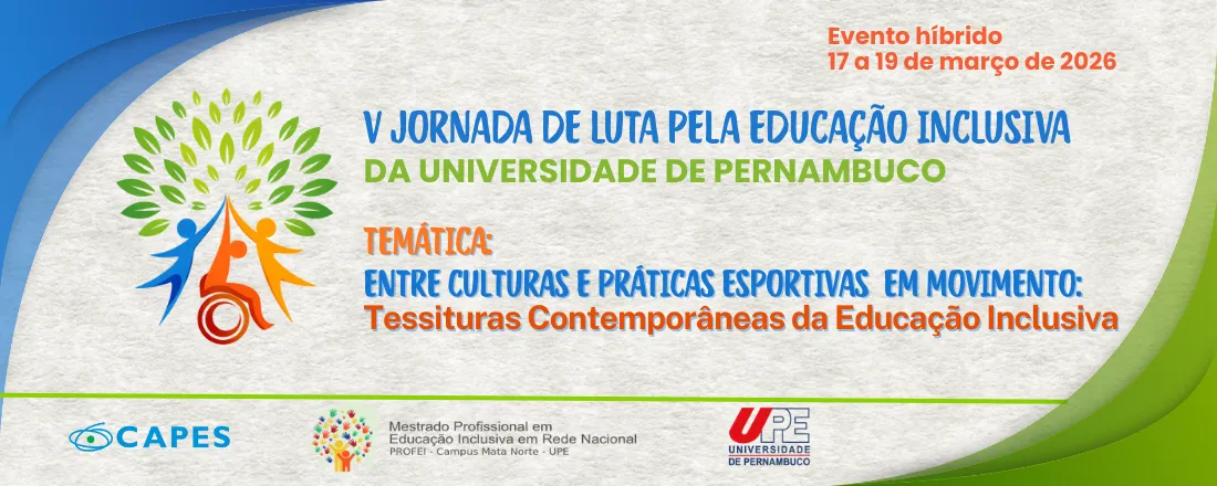 V Jornada de Luta pela Educação Inclusiva da Universidade de Pernambuco