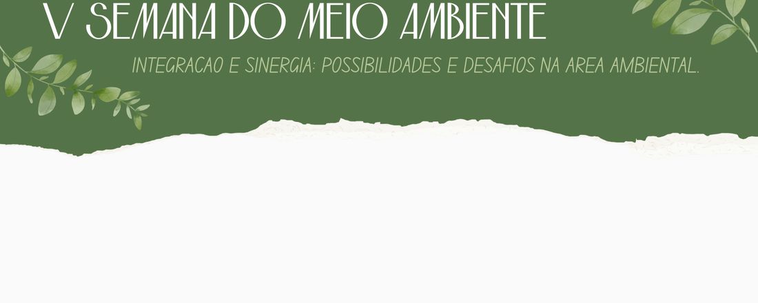 V Semana do Meio Ambiente