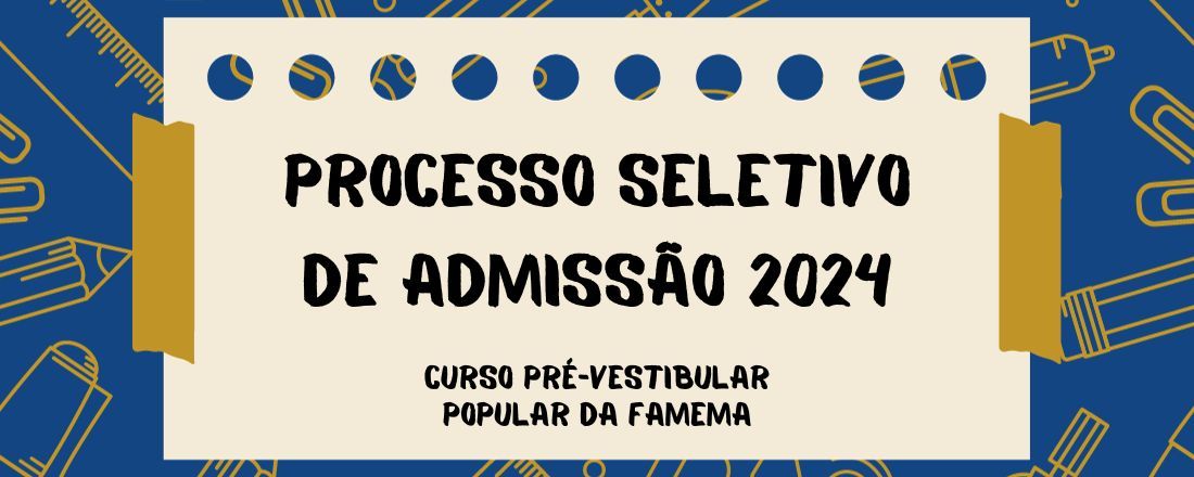 Processo Seletivo de Admissão 2024