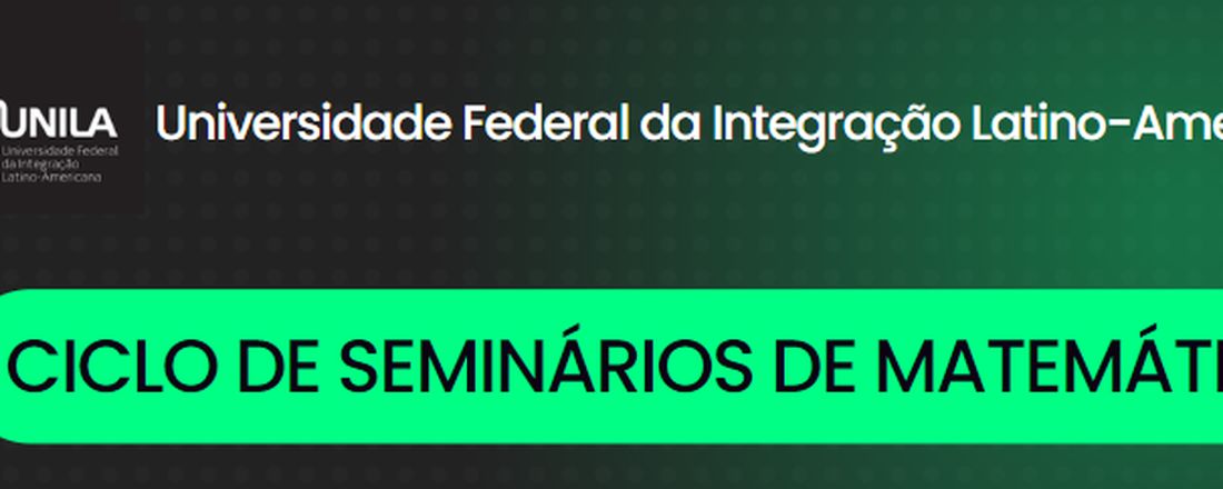 Ciclo de Seminários de Matemática