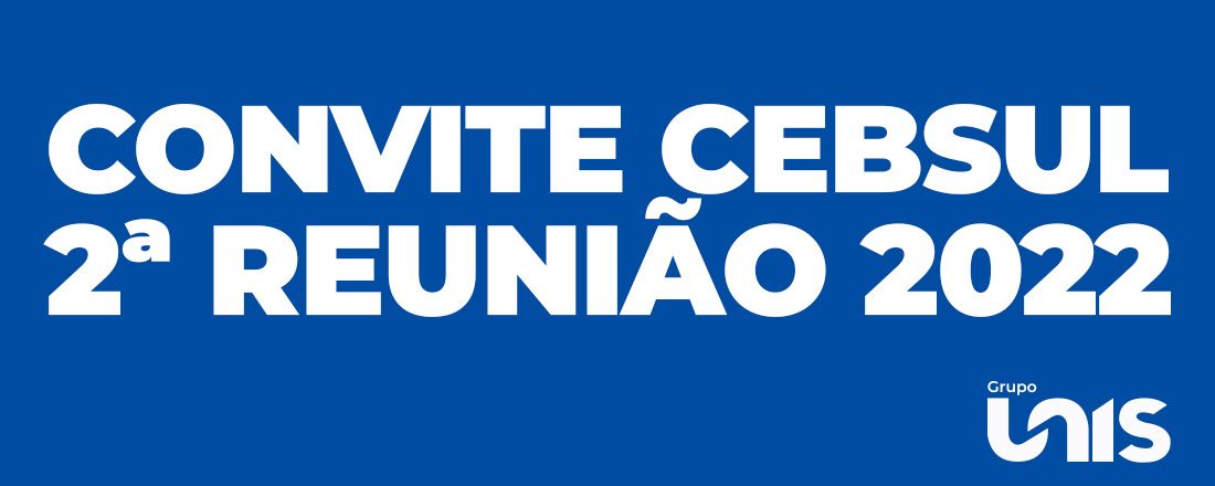 2º CEBSUL - 2022