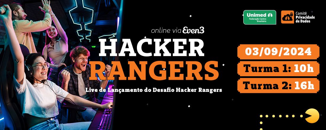 Live de Lançamento do Desafio Hacker Rangers