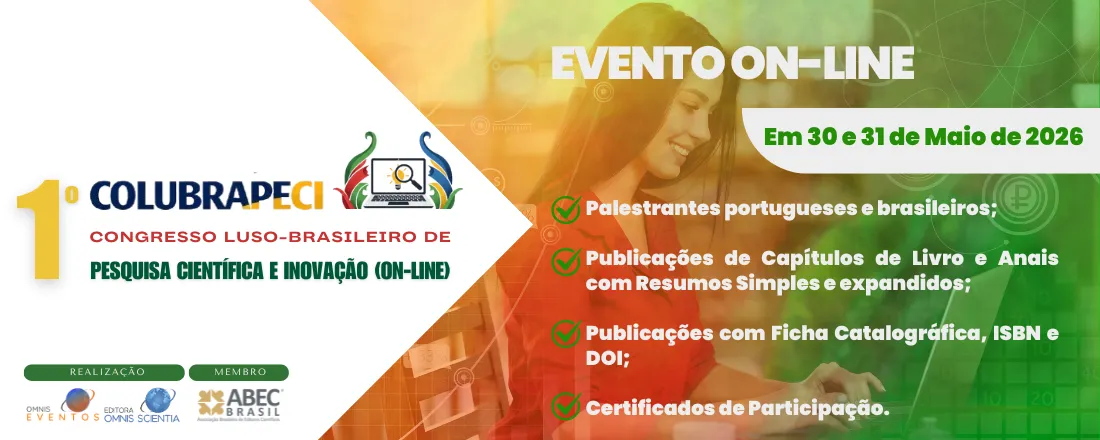 1º Congresso Luso-Brasileiro de Pesquisa Científica e Inovação (On-line)