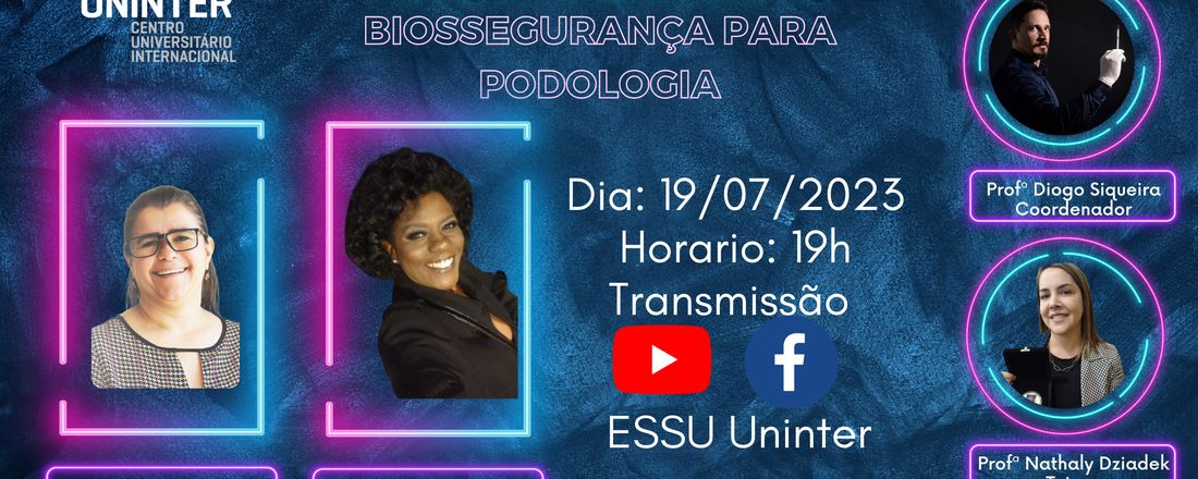 Minicurso: Biossegurança para Podologia