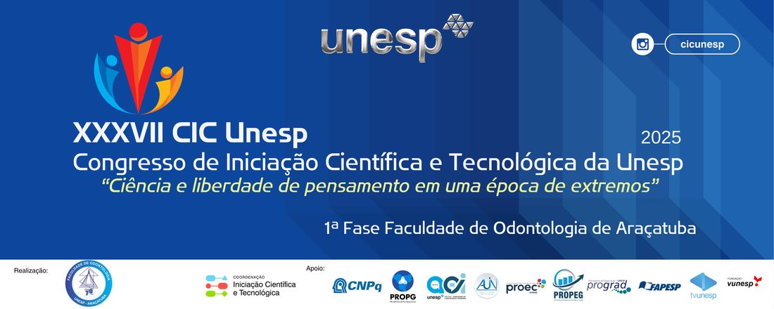 XXXVII Congresso de Iniciação Científica da Unesp - FO/Araçatuba