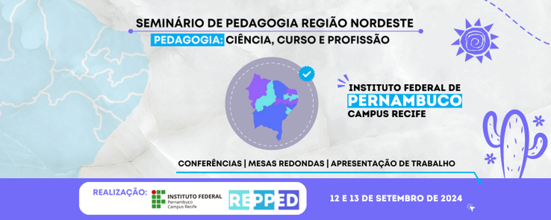 SEMINÁRIO DE PEDAGOGIA REGIÃO NORDESTE