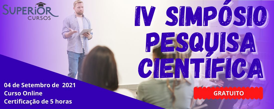 IV Simpósio Pesquisa Científica