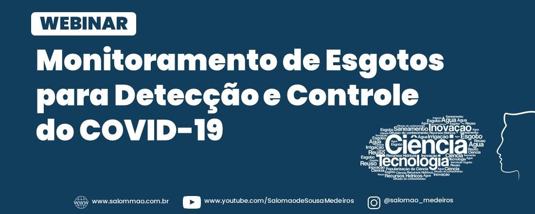 WEBINAR: Monitoramento de esgoto para detecção precoce e controle do COVID-19