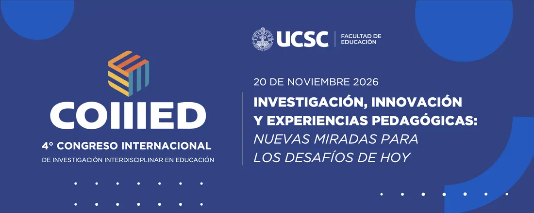 Cuarto Congreso Internacional de Investigación Interdisciplinar en Educación (COIIIED)