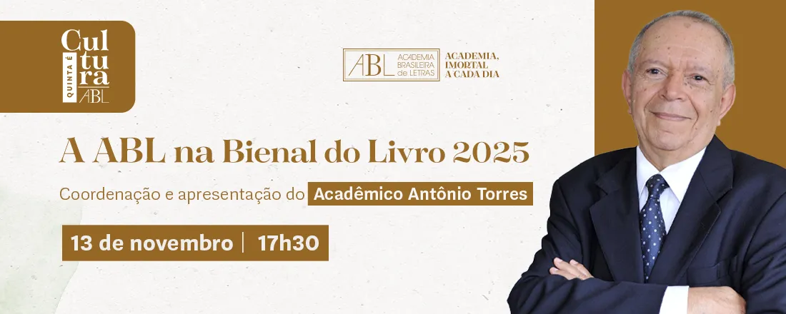 A ABL na Bienal do Livro 2025