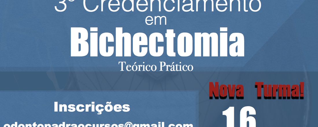 3º Credenciamento em Bichectomia - Nova Iguaçu