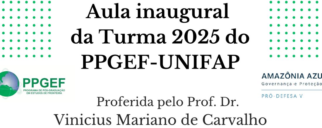 Aula inaugural da Turma 2025 do PPGEF-UNIFAP