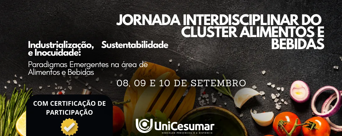 Semana Interdisciplinar do Cluster de Alimentos e Bebidas