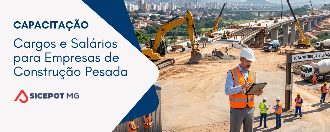 Curso Cargos e Salários para Empresas de Construção Pesada