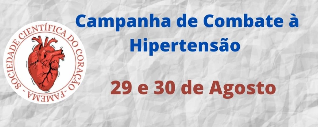 Campanha de Combate à Hipertensão Arterial