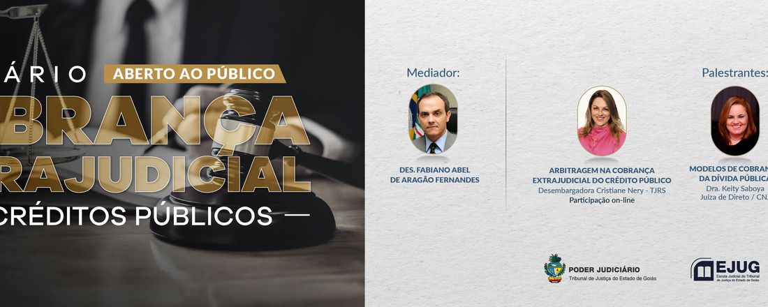 Seminário sobre Cobrança Extrajudicial dos Créditos Públicos