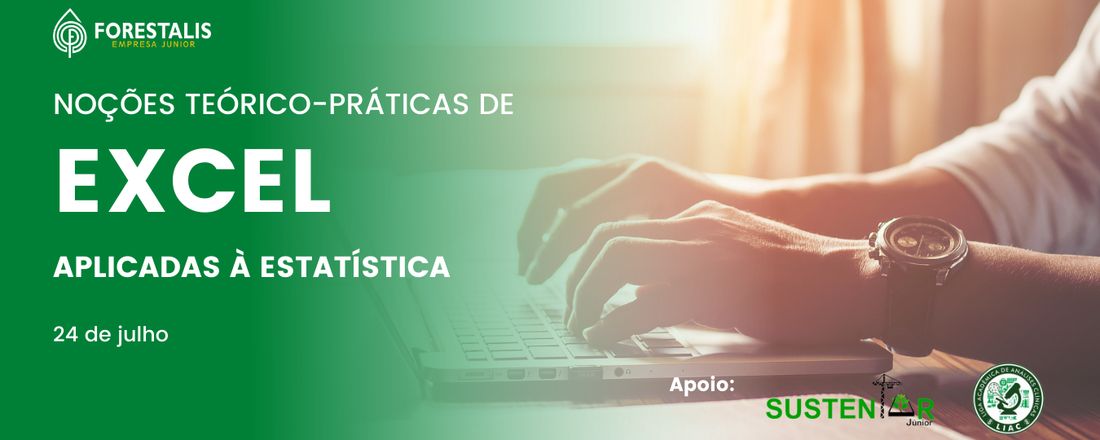 Noções teórico-práticas de Excel aplicadas à Estatística