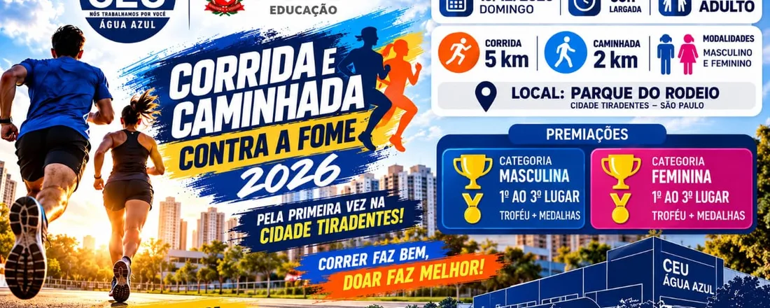 Corrida contra a Fome Cidade Tiradentes