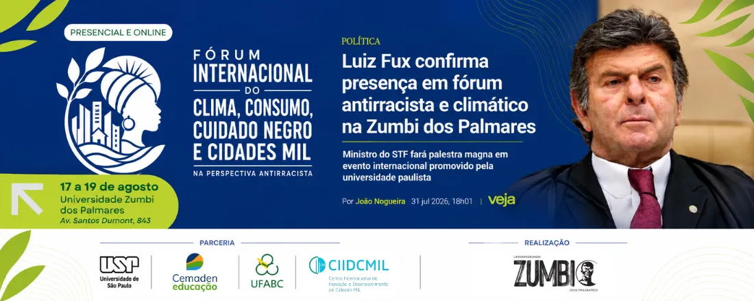 FÓRUM INTERNACIONAL DO CLIMA, CONSUMO, CUIDADO NEGROS E CIDADES MIL NA PERSPECTIVA ANTIRRACISTA