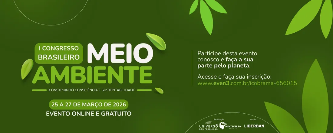 I Congresso Brasileiro de Meio Ambiente - Construindo consciência e sustentabilidade