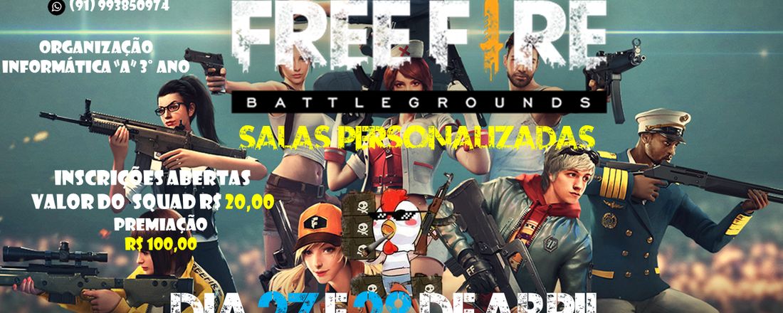 TORNEIO DE FREE FIRE