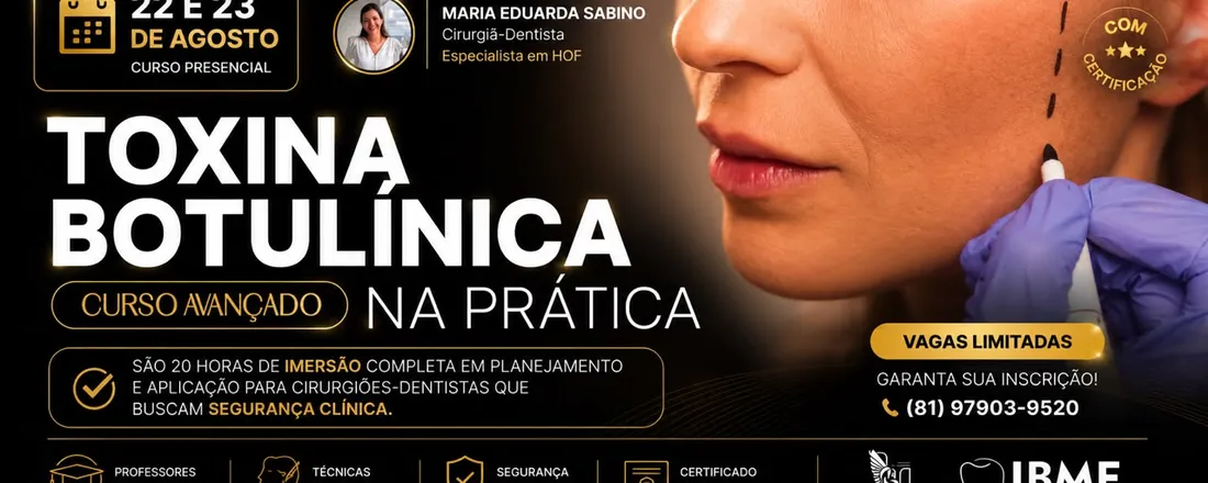 Imersão Prática em Toxina Botulínica