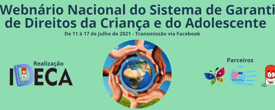 II Webnário Nacional do Sistema de Garantia de Direitos da Criança e do Adolescente