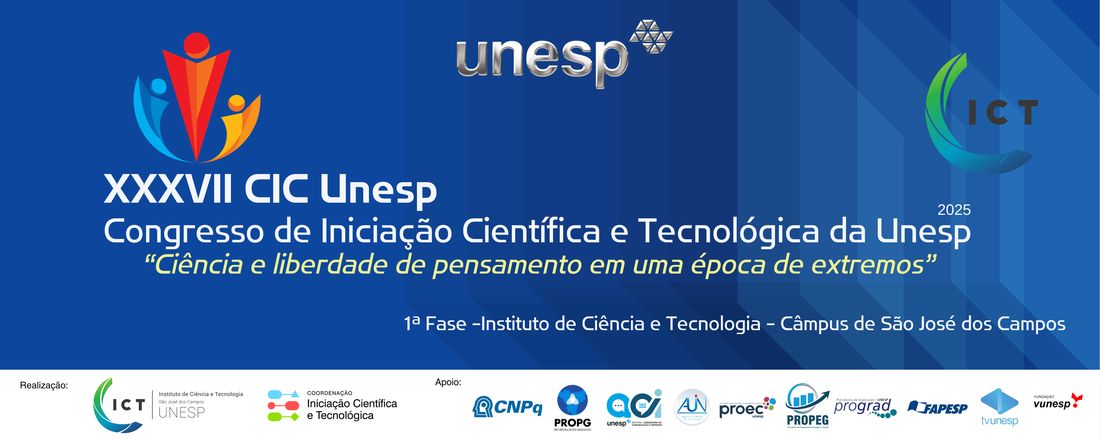 XXXVII Congresso de Iniciação Científica da Unesp - ICT/São José dos Campos