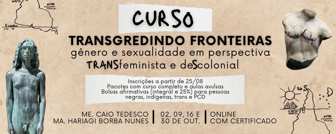 Curso Transgredindo Fronteiras: gênero e sexualidade em perspectiva TRANSfeminista e de(s)colonial