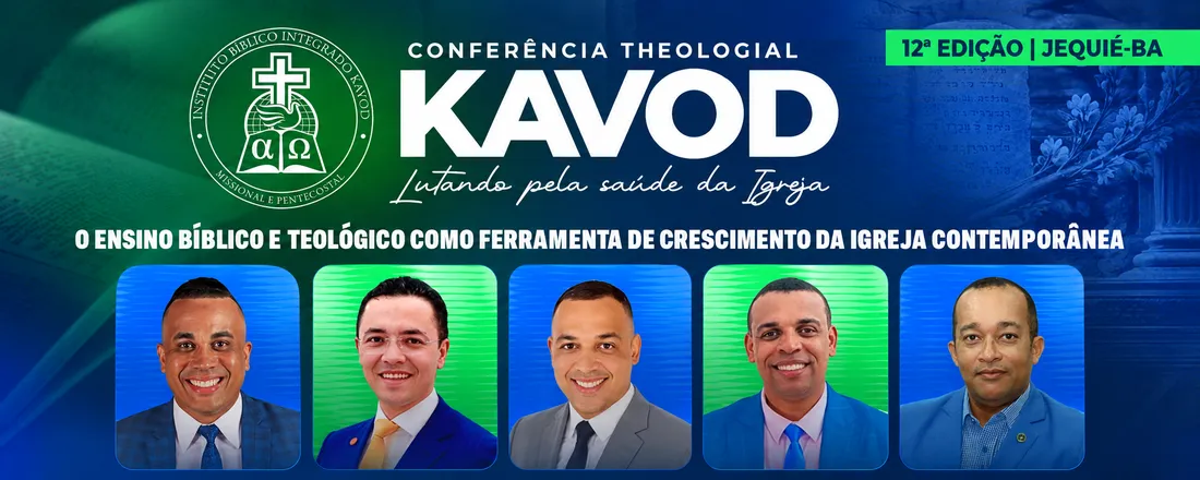 CONFERÊNCIA THEOLOGICAL KAVOD - 12ª EDIÇÃO