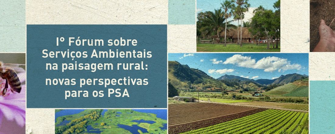 I Fórum sobre Serviços Ambientais na paisagem rural: novas perspectivas para os PSAs