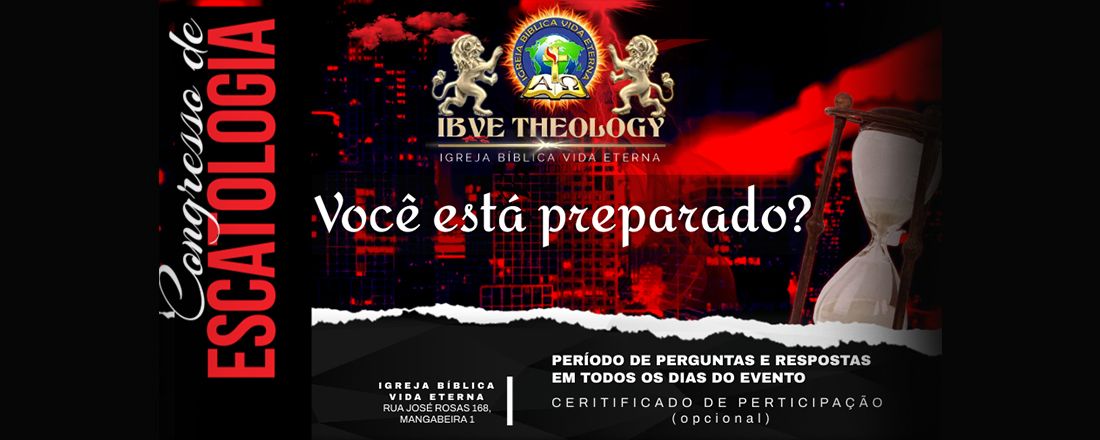 CONGRESSO DE ESCATOLOGIA IBVE