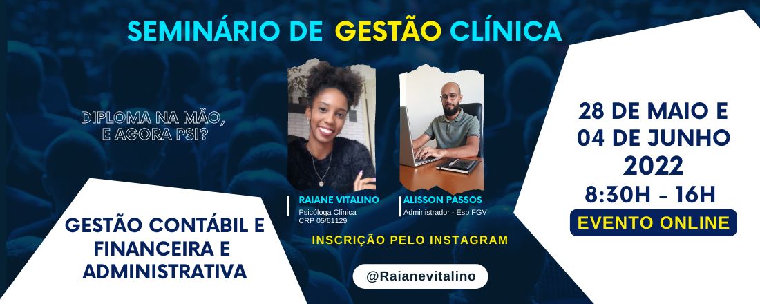 Seminário de Gestão Clínica para Psicólogos