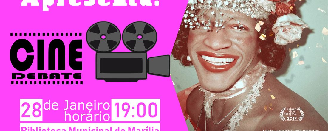 Cine Debate: "A morte e a vida de Marsha P. Johnson"