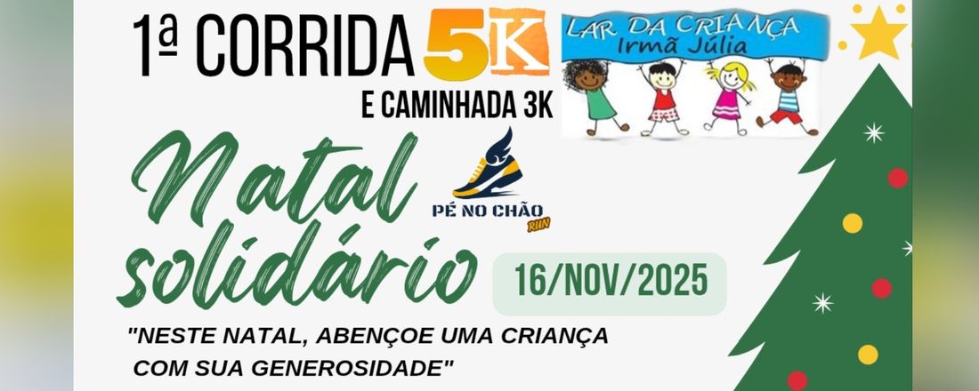 Natal Solidário Pé No Chão Run