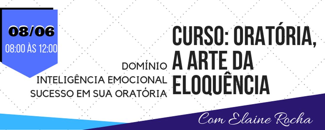 Curso: Oratória, a Arte da Eloquência