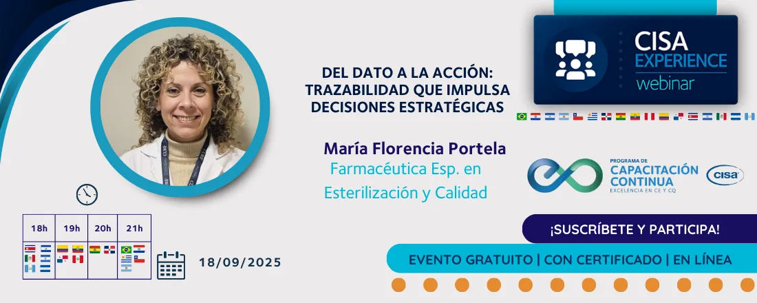 Cisa Experience Webinar - Del dato a la acción: trazabilidad que impulsa decisiones estratégicas.