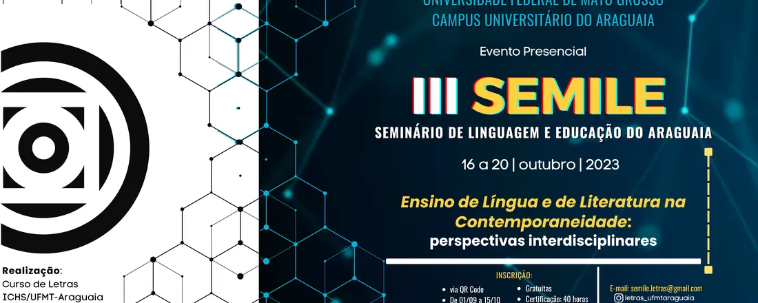 III Seminário de Linguagem e Educação do Araguaia (Semile)
