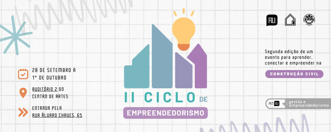 II Ciclo de Empreendedorismo | PET Arquitetura
